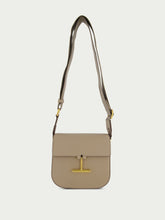 Tom Ford Leather Logo-Plaque Crossbody Bag
