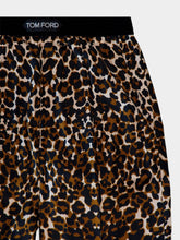 Tom Ford Leopard-Print Straight-Leg Trousers