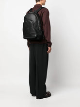 Tom Ford Logo-Patch Leather Backpack