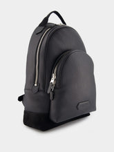 Tom Ford Logo-Patch Leather Backpack