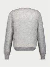 Tom Ford Mohair Blend Melange V Neck Jumper