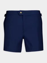 Tom Ford Navy Nylon Swim Shorts