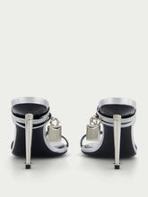 Tom Ford Padlock Pointy Naked 85mm Leather Sandals