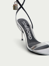 Tom Ford Padlock Pointy Naked 85mm Leather Sandals