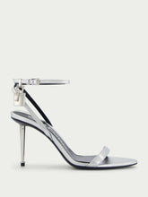 Tom Ford Padlock Pointy Naked 85mm Leather Sandals