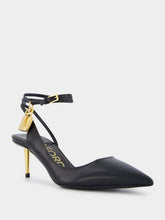 Tom Ford Padlock Slingback 55mm Leather Pumps