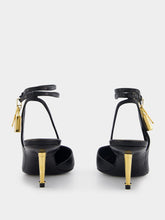 Tom Ford Padlock Slingback 55mm Leather Pumps