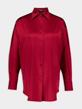 Tom Ford Silk Satin Relaxed Fit Shirt
