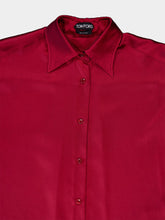 Tom Ford Silk Satin Relaxed Fit Shirt