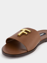 Tom Ford Smooth Leather Brighton Slides