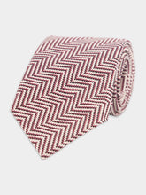 Tom Ford Striped Motif Silk Tie