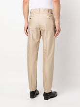 Tom Ford Tailored Cotton Beige Trousers