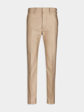 Tom Ford Tailored Cotton Beige Trousers
