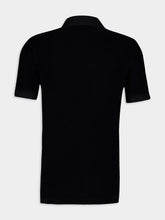 Tom Ford Towelling Black Polo Shirt