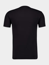 Tom Ford Black Cotton V-Neck T-Shirt