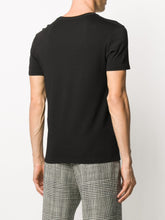 Tom Ford Black Cotton V-Neck T-Shirt