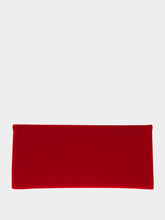 Tom Ford Velvet Clutch Ava Crystal in Red