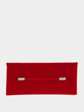 Tom Ford Velvet Clutch Ava Crystal in Red