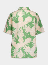Valentino Garavani Bowling Shirt W/ Pineapple Print