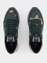 Valentino Garavani Camouflage Rockrunner Low-Top Sneakers