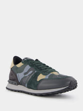 Valentino Garavani Camouflage Rockrunner Low-Top Sneakers