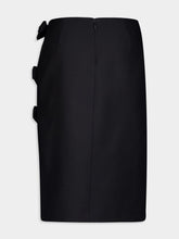 Valentino Garavani Crepe Couture Bow-Embellished Skirt