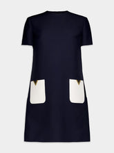 Valentino Garavani Crepe Couture Short Dress