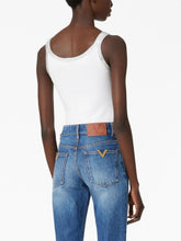 Valentino Garavani Embroidered Cotton Tank Top