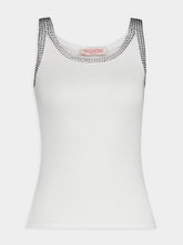 Valentino Garavani Embroidered Cotton Tank Top