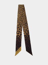 Valentino Garavani Leopard-Print Print Silk Scarf