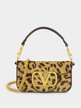 Valentino Garavani Locò Animalier-Print Micro Bag