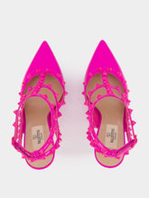 Valentino Garavani Rockstud 100mm Ankle-Strap Pumps