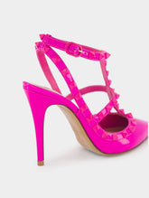 Valentino Garavani Rockstud 100mm Ankle-Strap Pumps