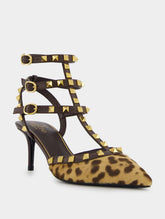 Valentino Garavani Rockstud Caged Leather Pump 65mm