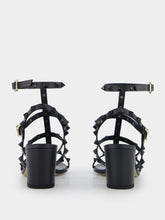 Valentino Garavani Rockstud Calfskin Ankle Strap Sandals