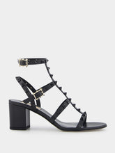 Valentino Garavani Rockstud Calfskin Ankle Strap Sandals