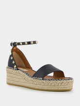 Valentino Garavani Rockstud Espadrille Sandals