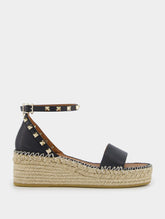 Valentino Garavani Rockstud Espadrille Sandals