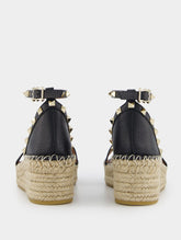 Valentino Garavani Rockstud Espadrille Sandals
