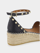 Valentino Garavani Rockstud Espadrille Sandals