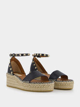 Valentino Garavani Rockstud Espadrille Sandals