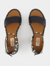 Valentino Garavani Rockstud Espadrille Sandals