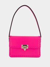 Valentino Garavani Rockstud23 Leather Shoulder Bag