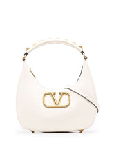 Valentino Garavani Stud Sign Leather Shoulder Bag