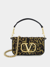 Valentino Garavani VLogo leopard-print crossbody bag
