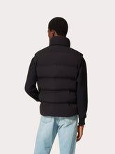 Valentino Garavani VLogo Nylon Hooded Black Waistcoat