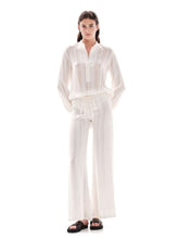 Zeus+Dione Alcestes Textured Silk Trousers