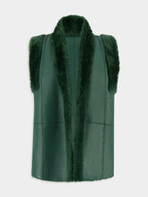 Zeus+Dione Kozoka Reversible Sleeveless Shearling Vest