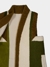 Zeus+Dione Shearling Reversible Zipouni Gilet
