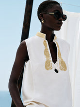 Zeus+Dione Sleeveless Silk Top